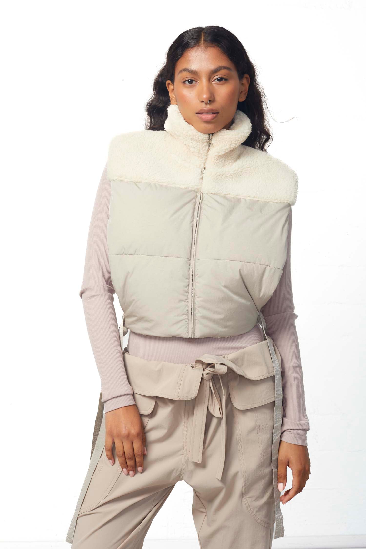 Sterling Open Side Shrunken Vest