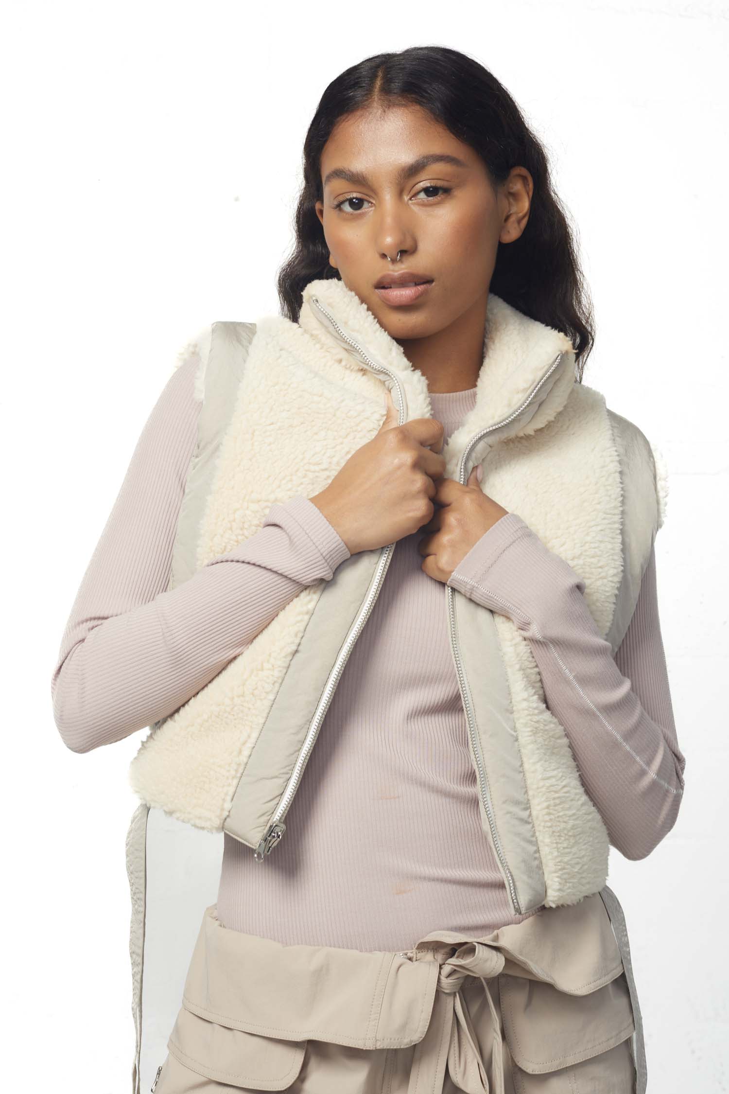 Sterling Open Side Shrunken Vest