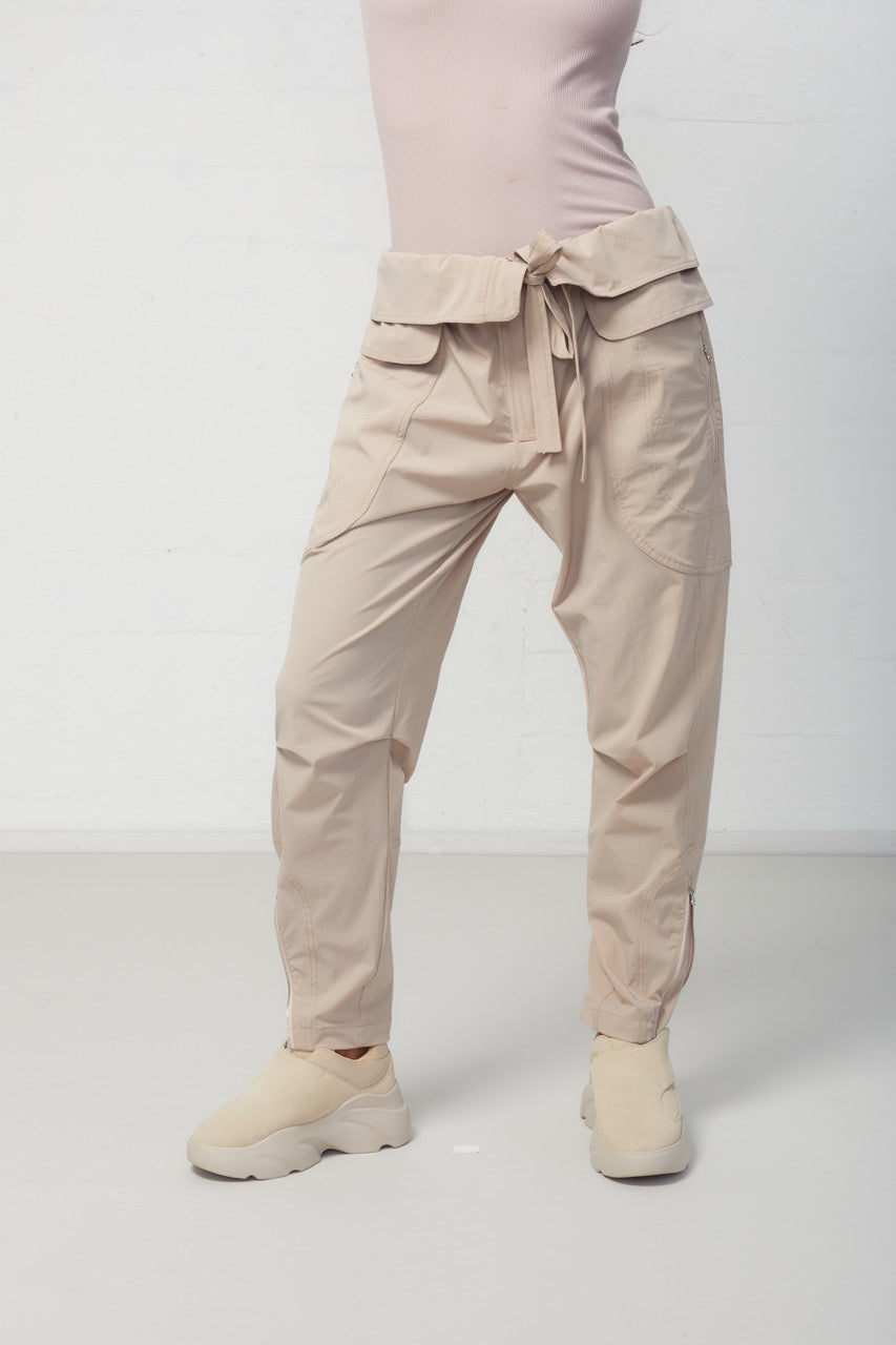 Ashland Relaxed Fit Paperbag Waist Pant