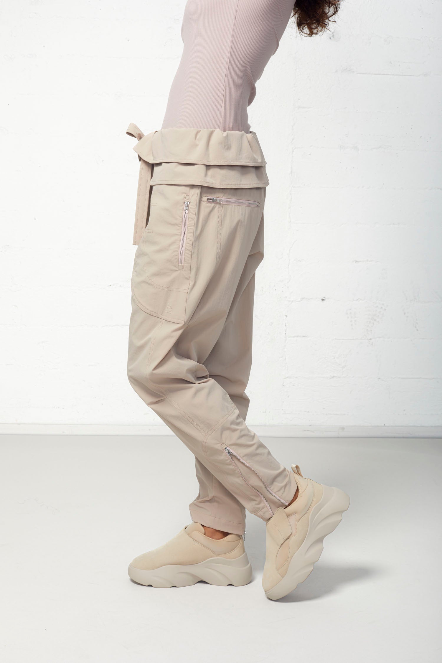 Ashland Relaxed Fit Paperbag Waist Pant