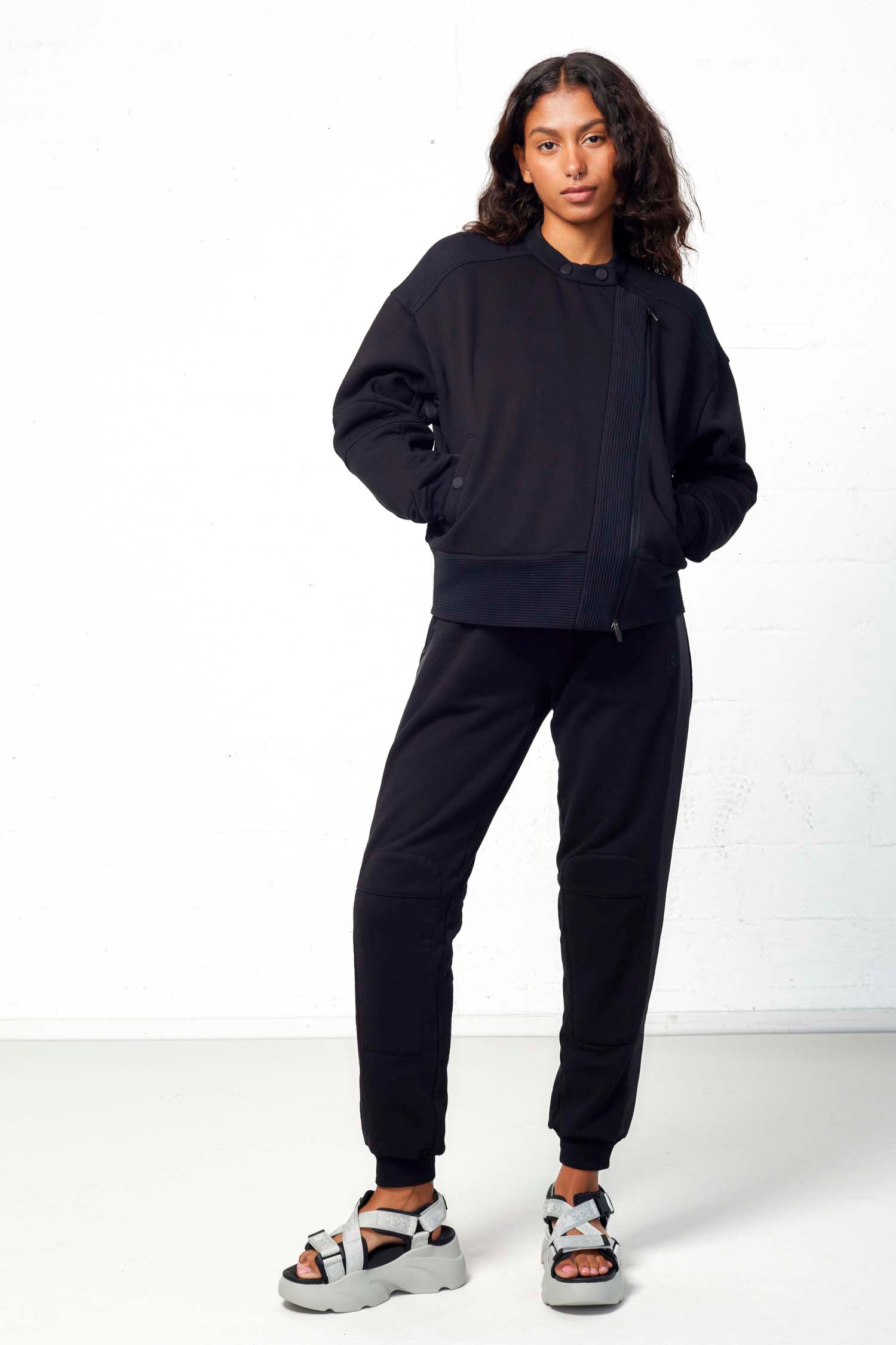 Milwood Moto Jacket Sweatshirt