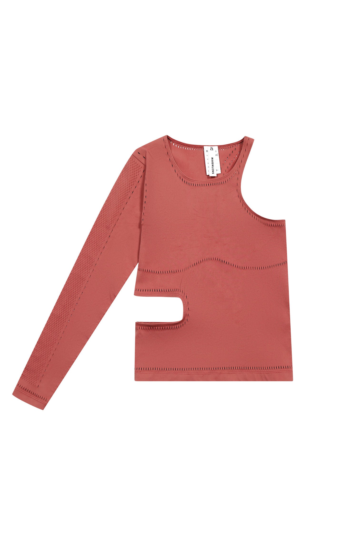 Naomi Asymmetrical Rash Guard Top