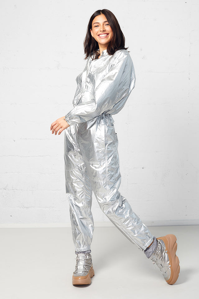 Laurel Metallic Jumpsuit