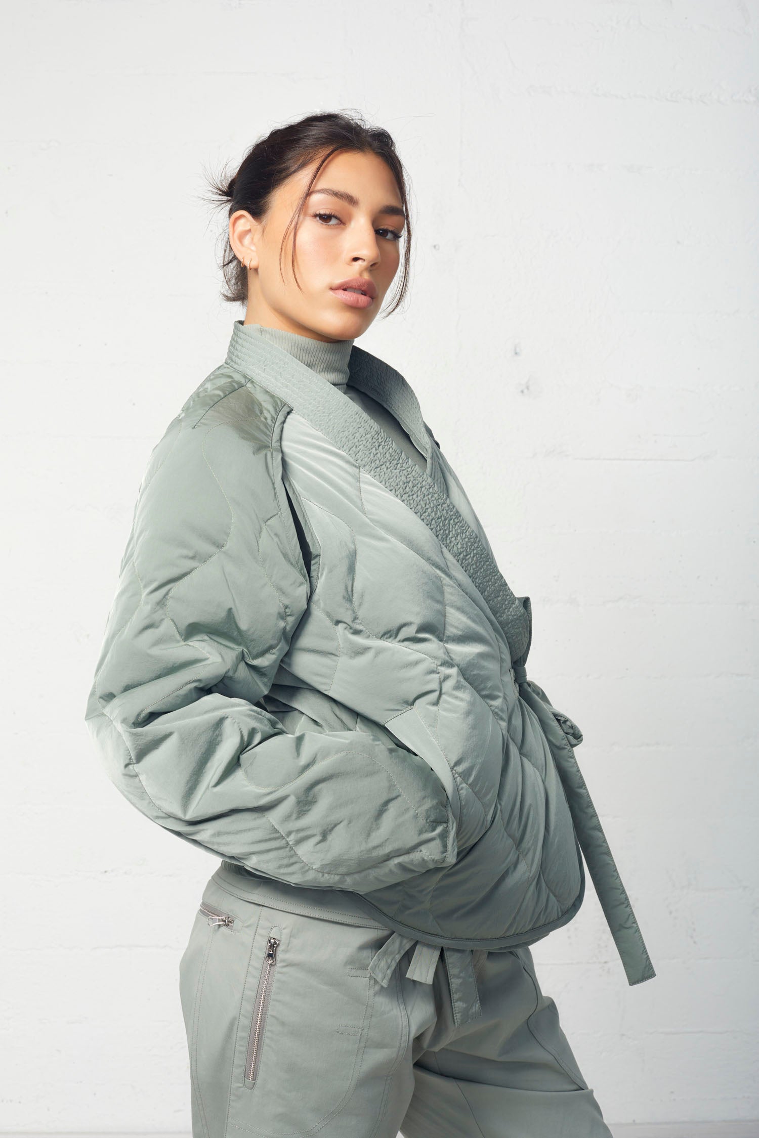 Gladwin Quilted Kimono Jacket