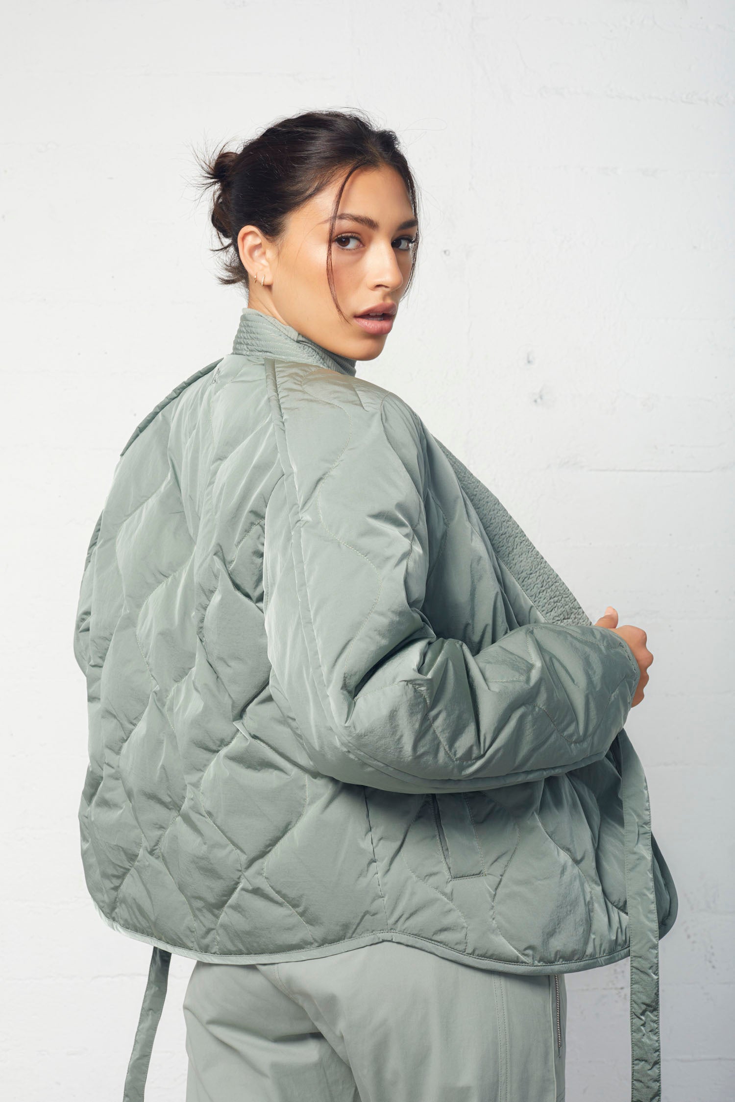 Gladwin Quilted Kimono Jacket