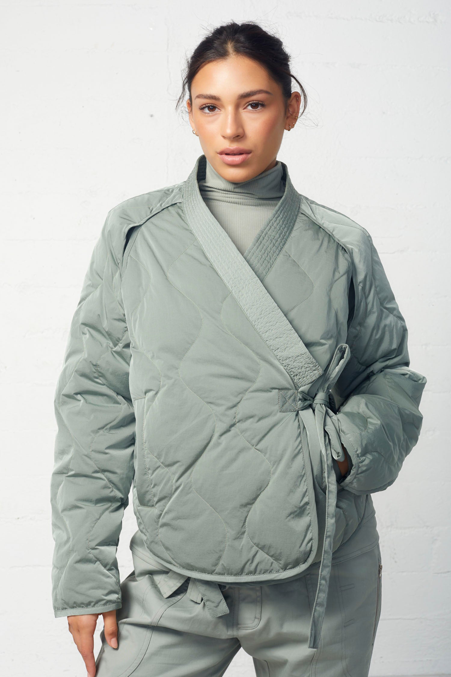 Gladwin Quilted Kimono Jacket
