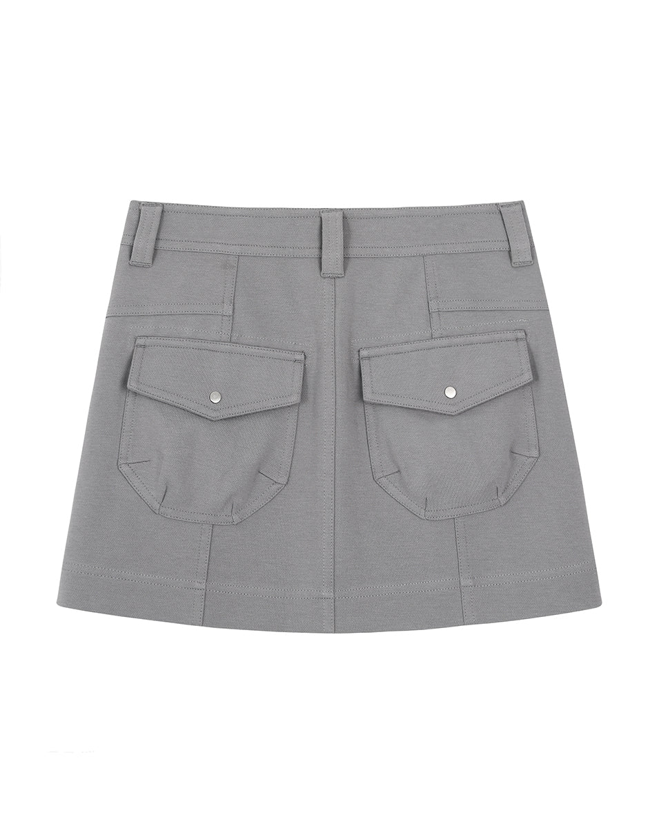Jules Knit Utility Mini Skirt