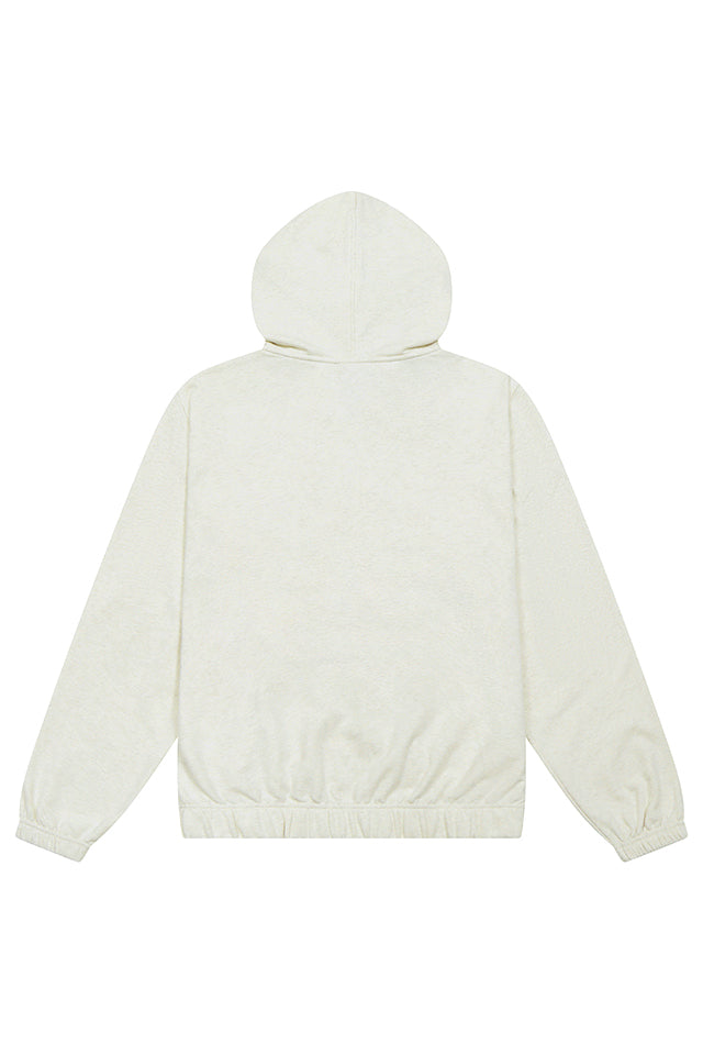 Essential Banded Zip-Up Hoodie