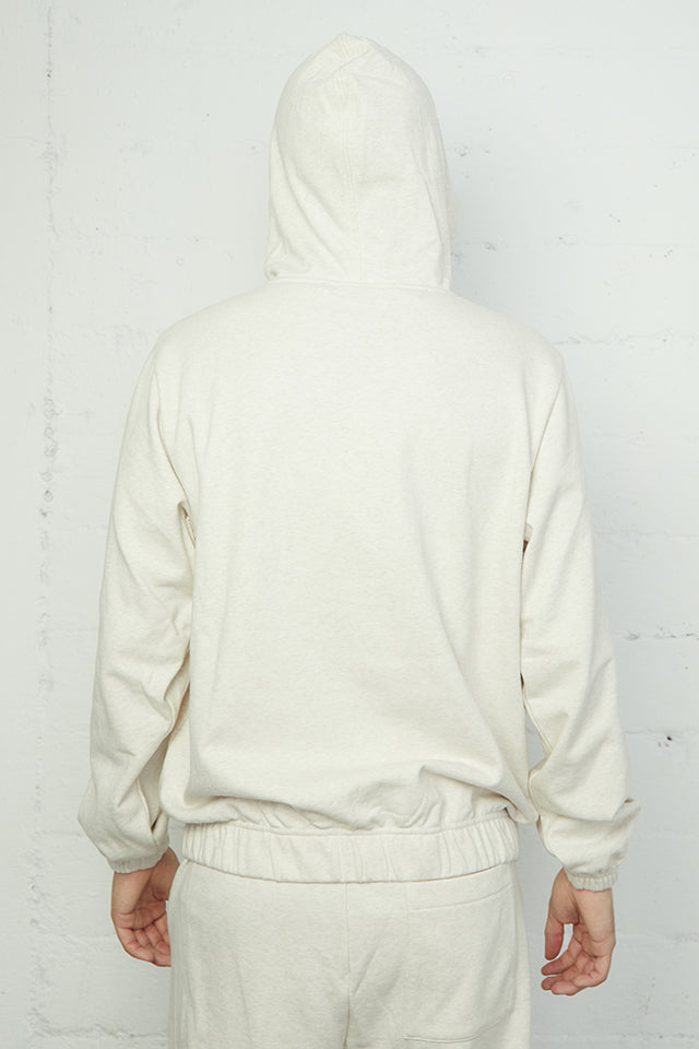 Essential Banded Zip-Up Hoodie