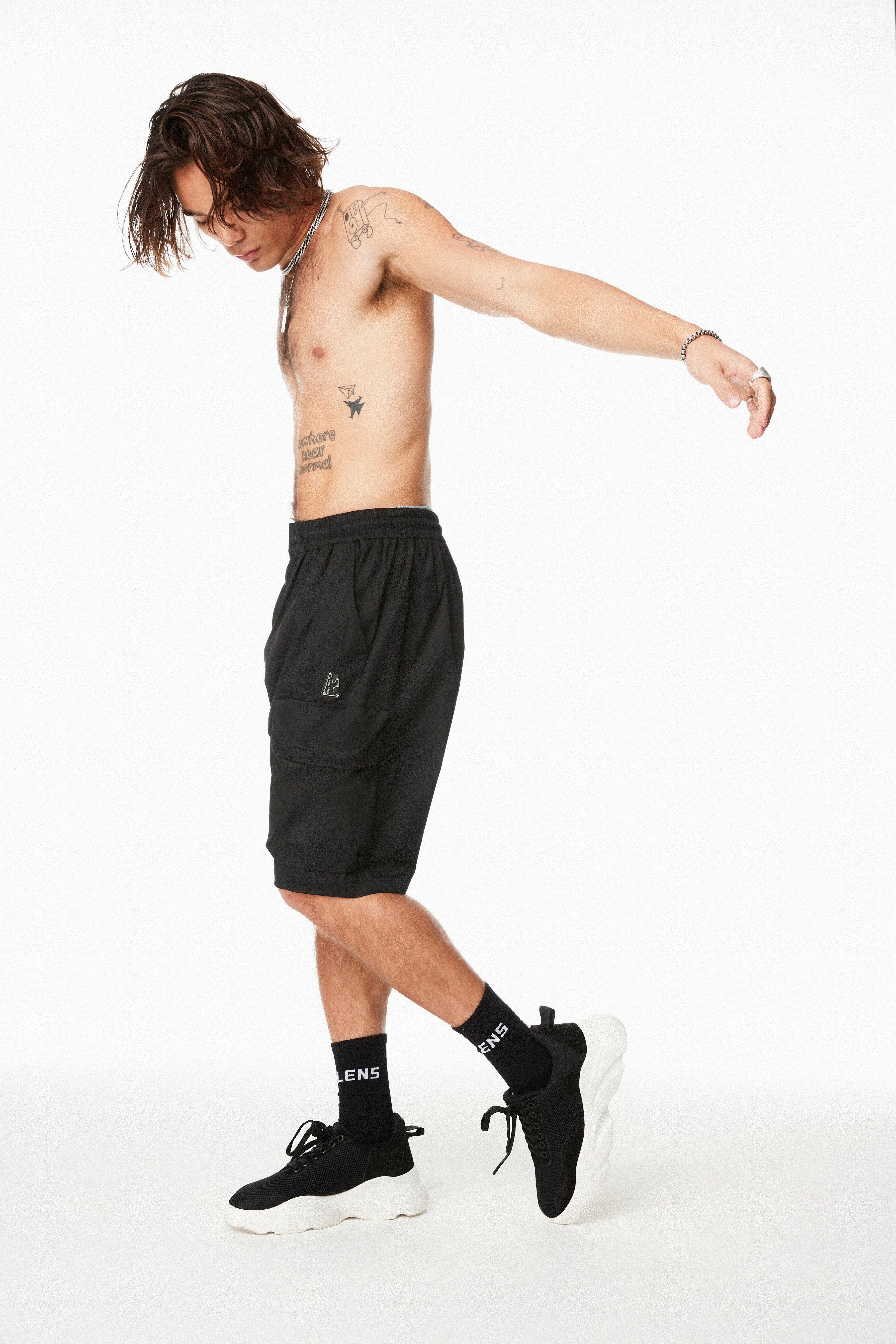Covel Oversized Cargo Shorts
