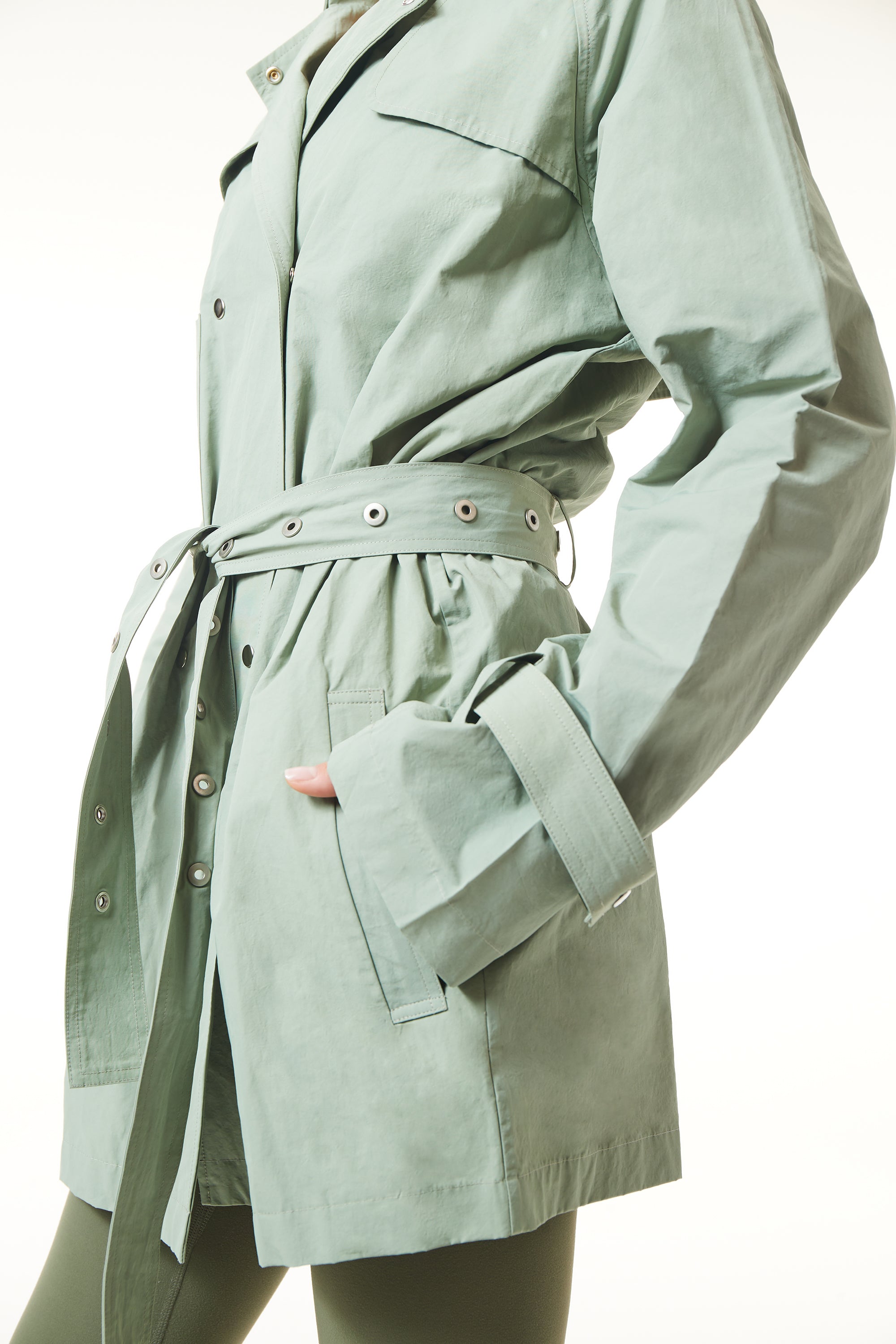 Lynx Technical Trench Coat