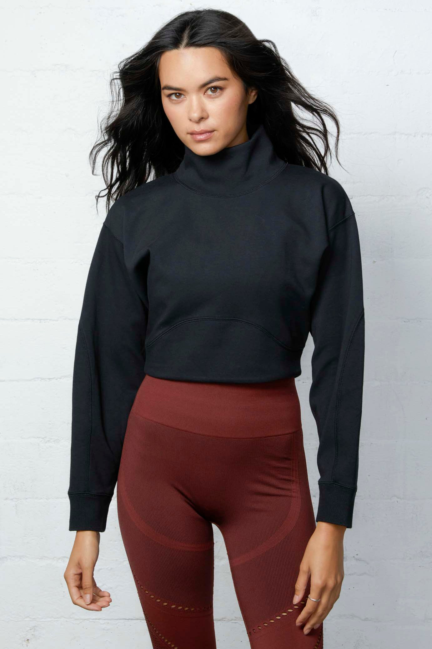 Mira Articulated Cropped Sweatshirt