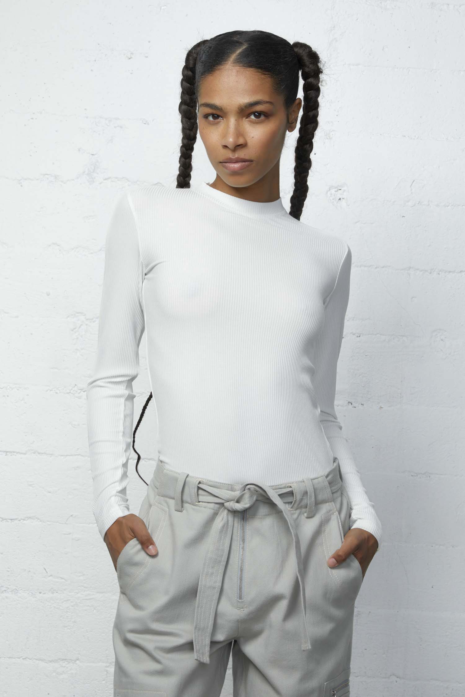 Petra Slinky Rib Long Sleeve Tee