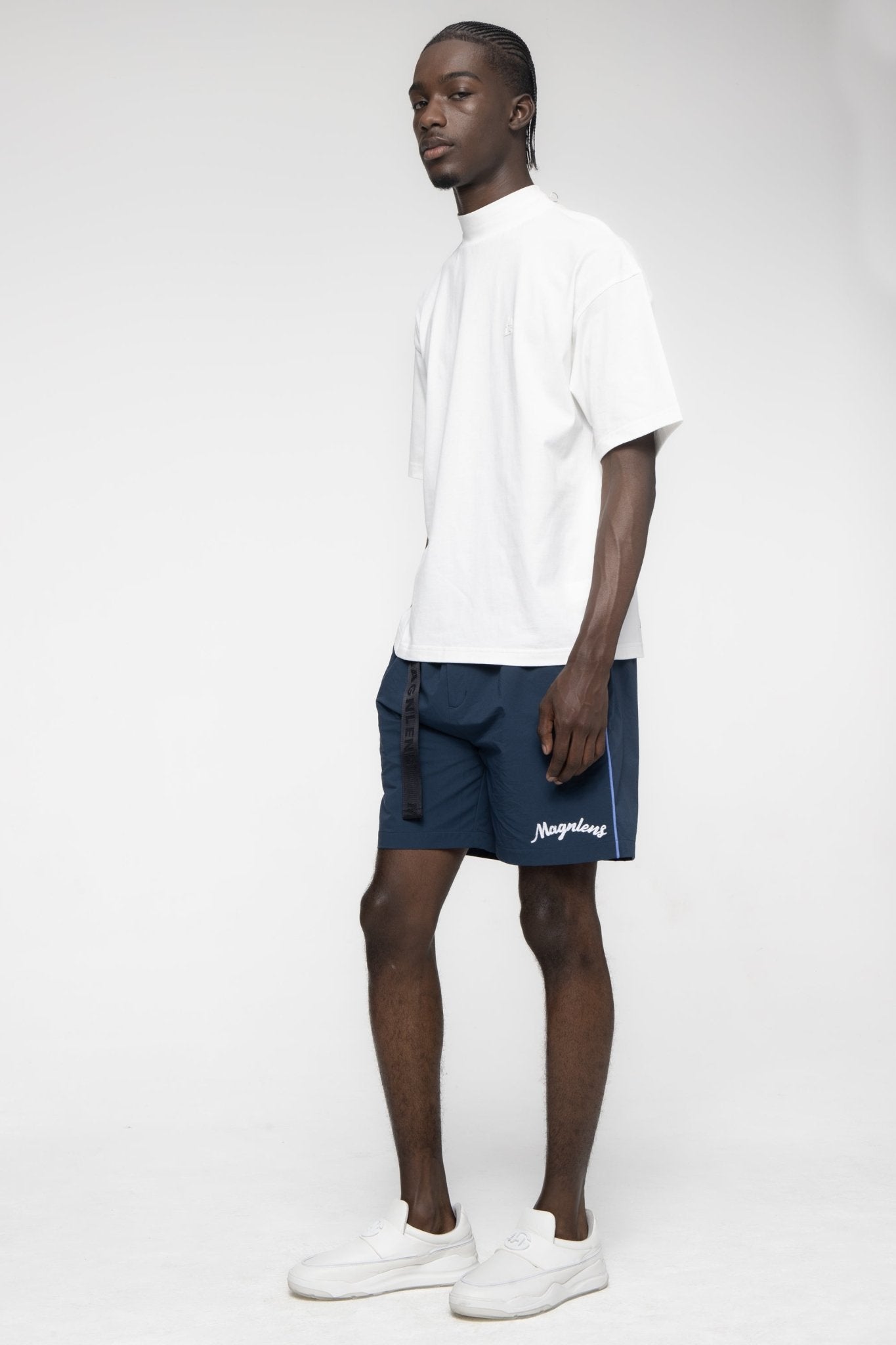 Church Mock Neck Boxy Tee - Magnlens