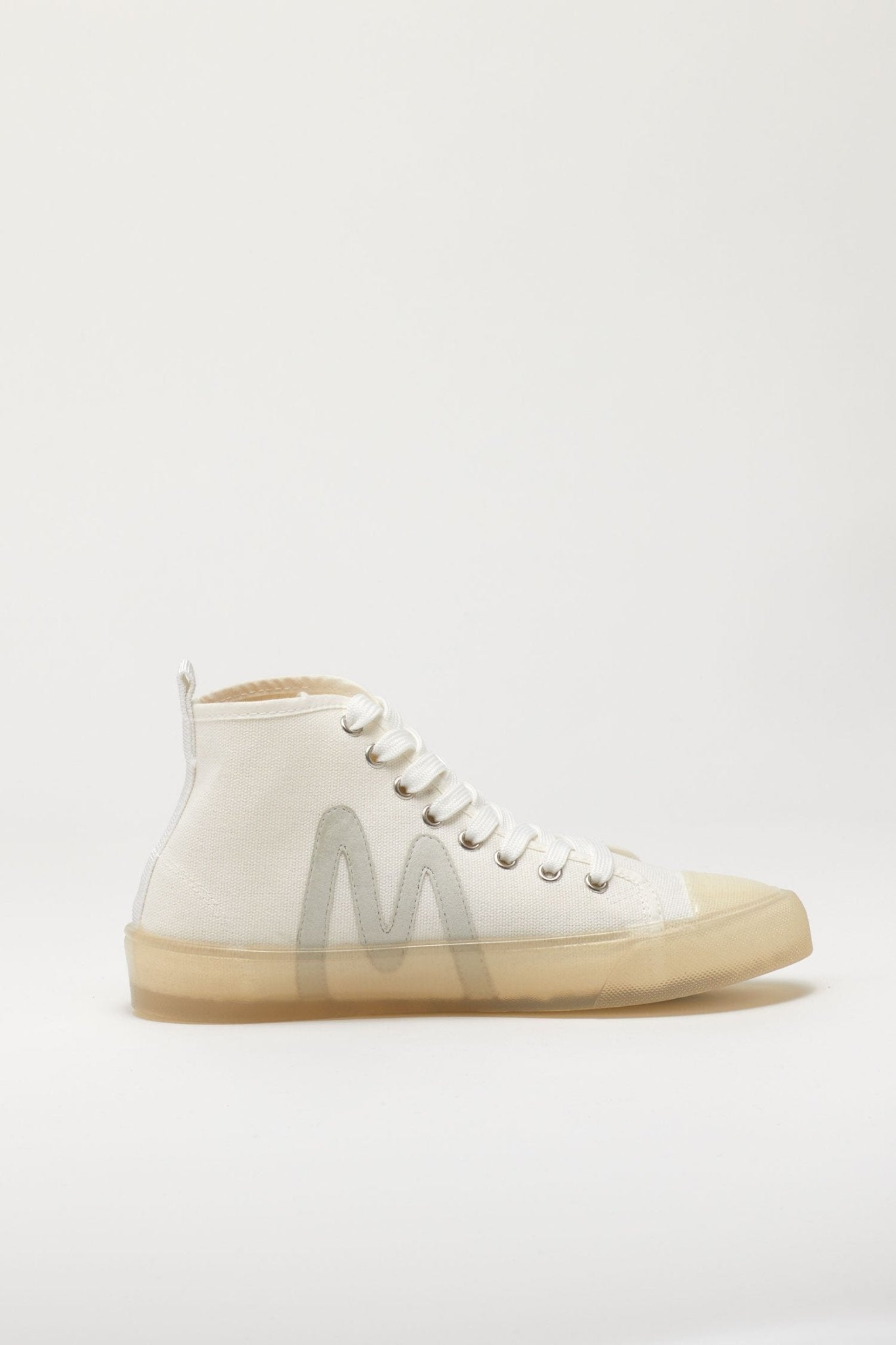 Classic High Top Sneakers With Toe Cap - Magnlens