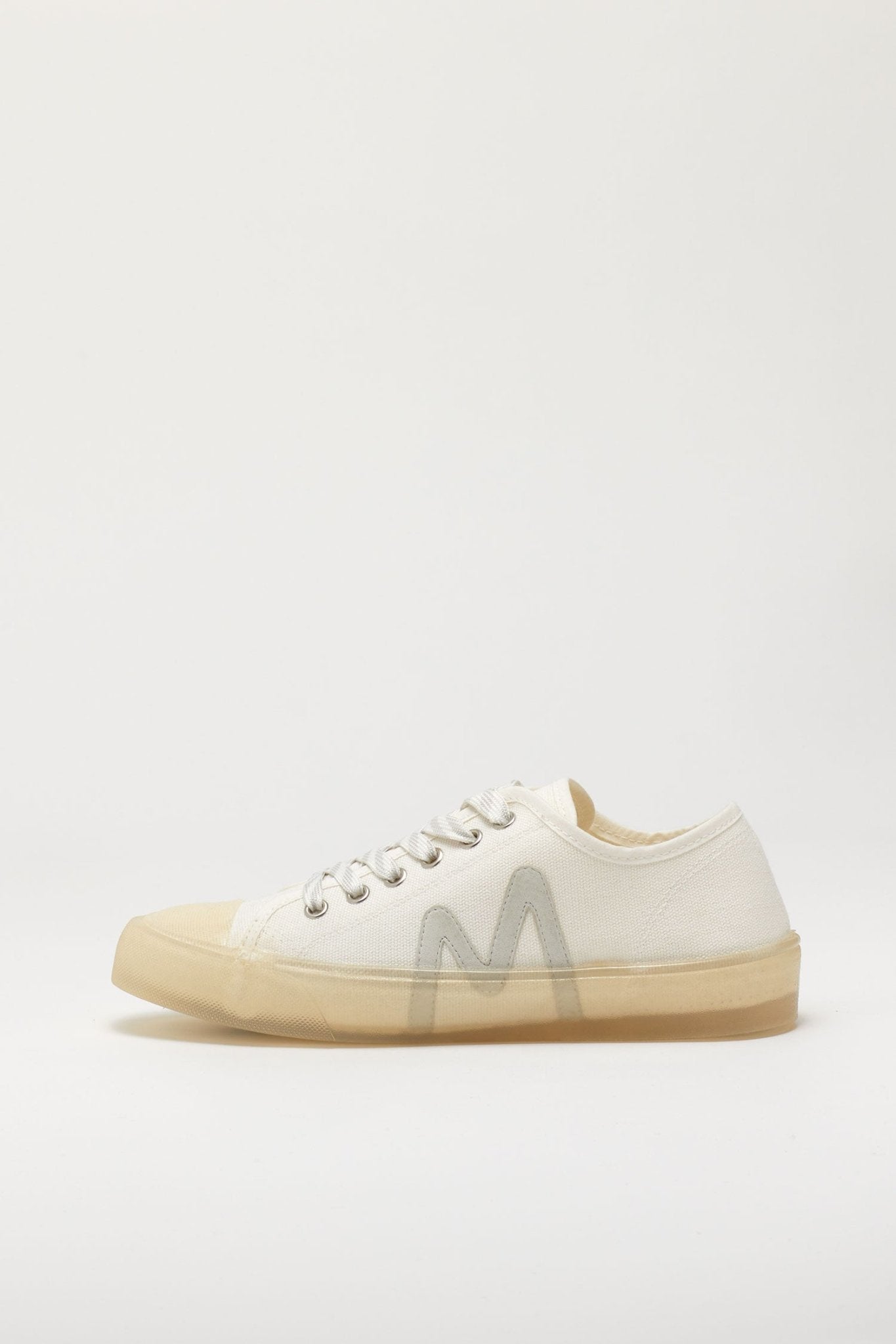 Classic Low Top Sneakers With Toe Cap - Magnlens