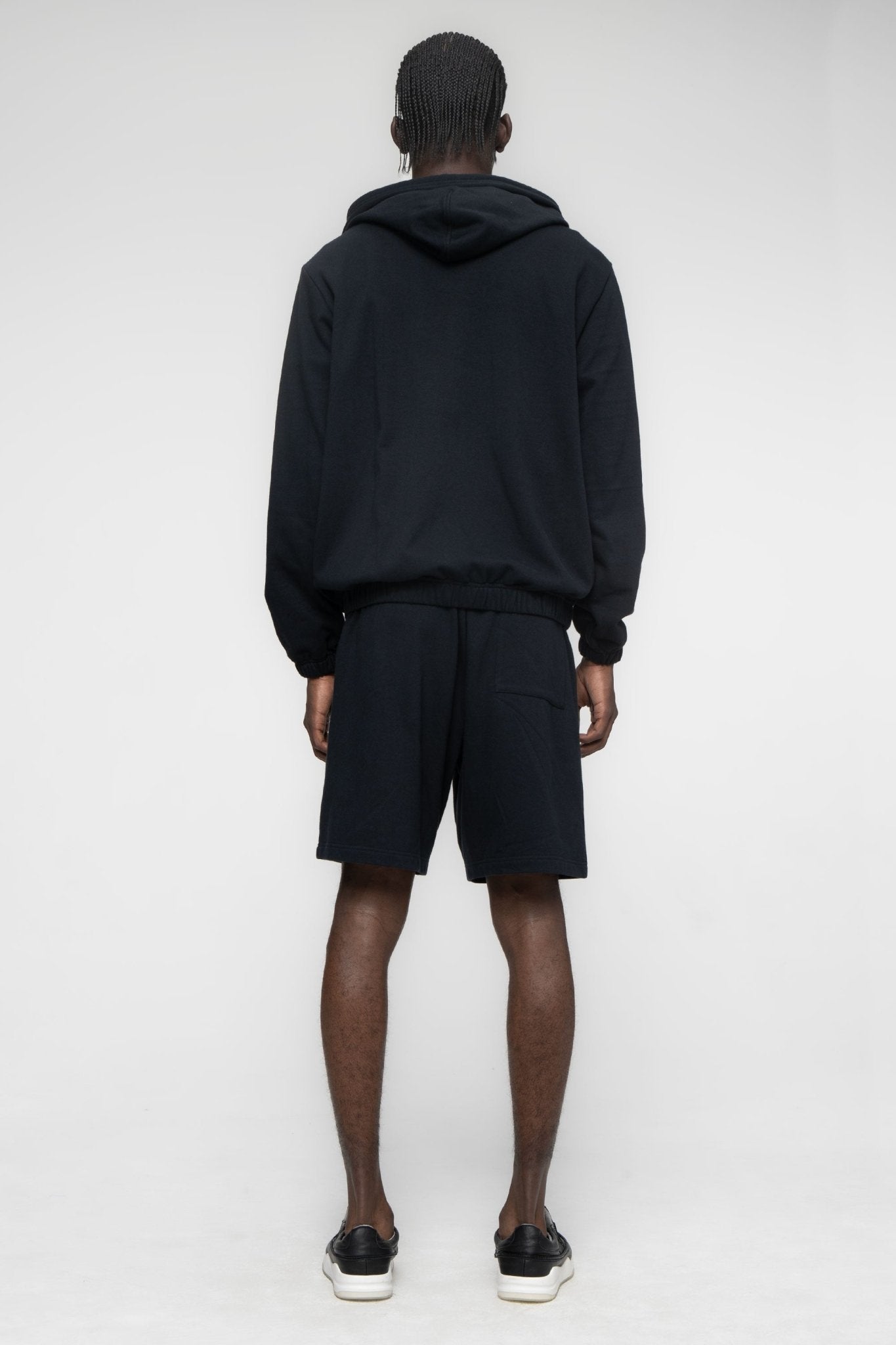 Essential Banded Zip-Up Hoodie - Magnlens