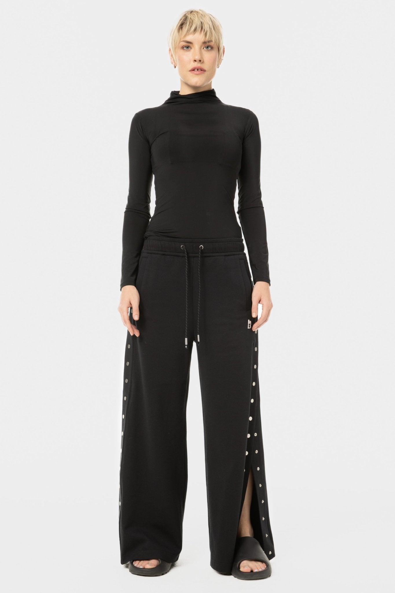 Holman Snap-Off Wide-Leg Pants - Magnlens