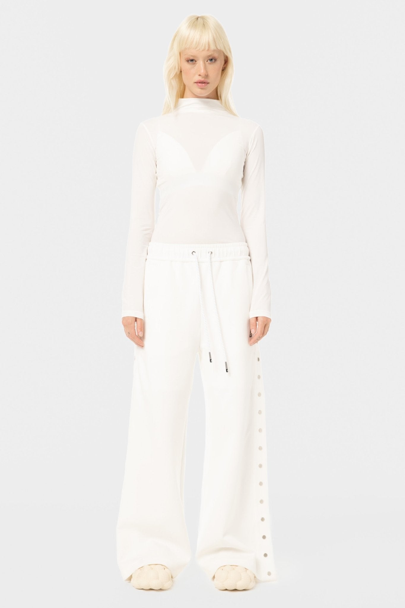 Holman Snap-Off Wide-Leg Pants - Magnlens