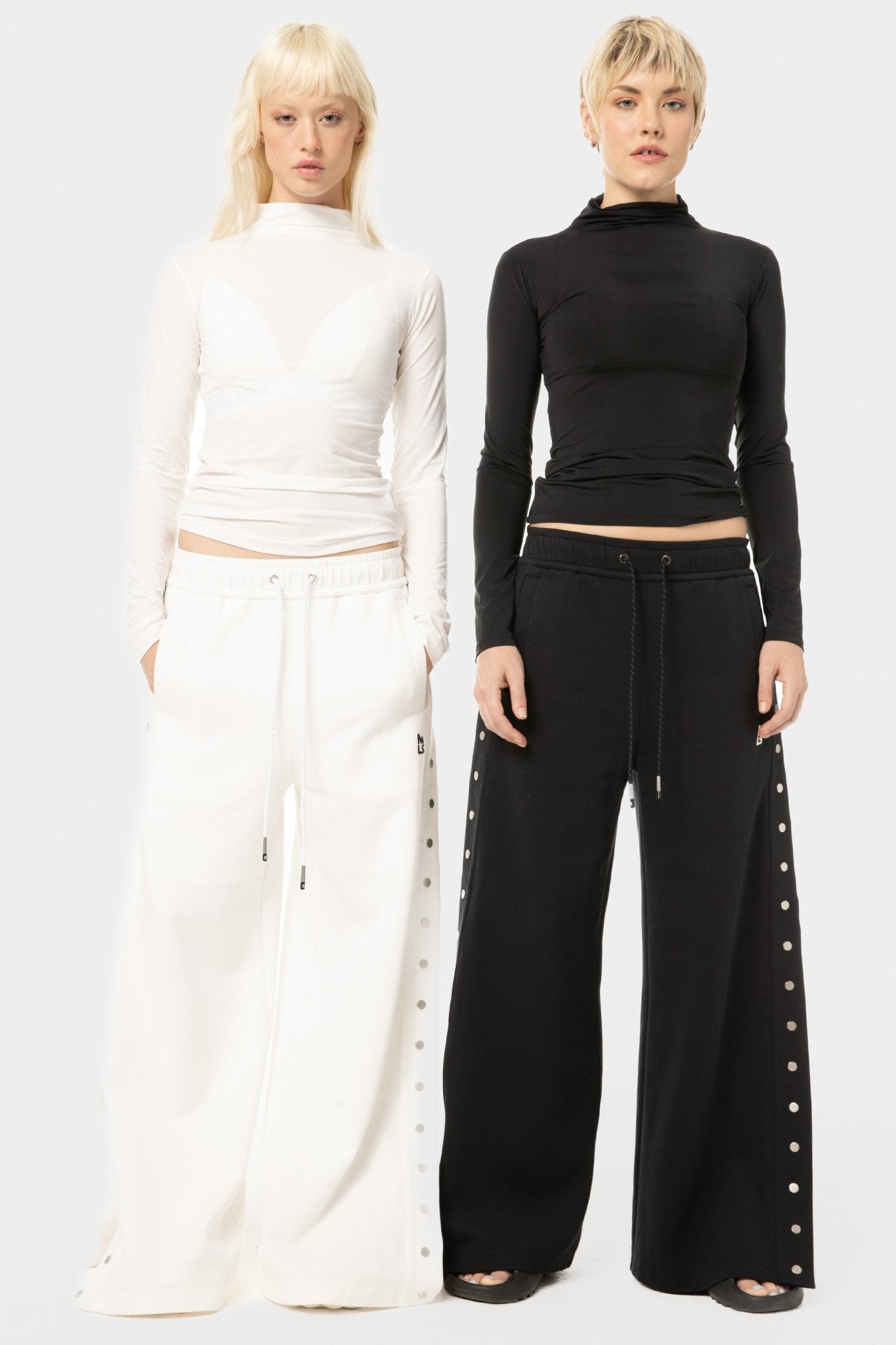 Holman Snap-Off Wide-Leg Pants - Magnlens