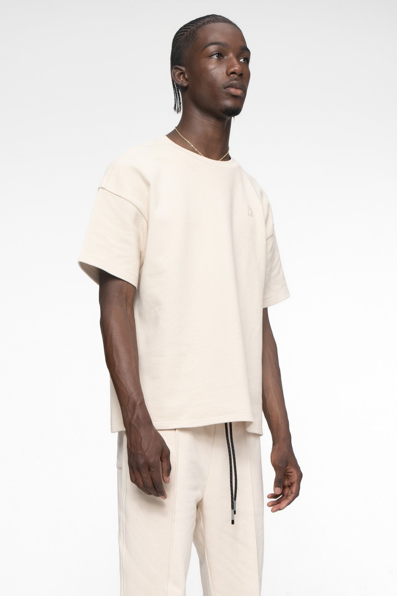 Jacquard Essential Boxy Tee - Magnlens