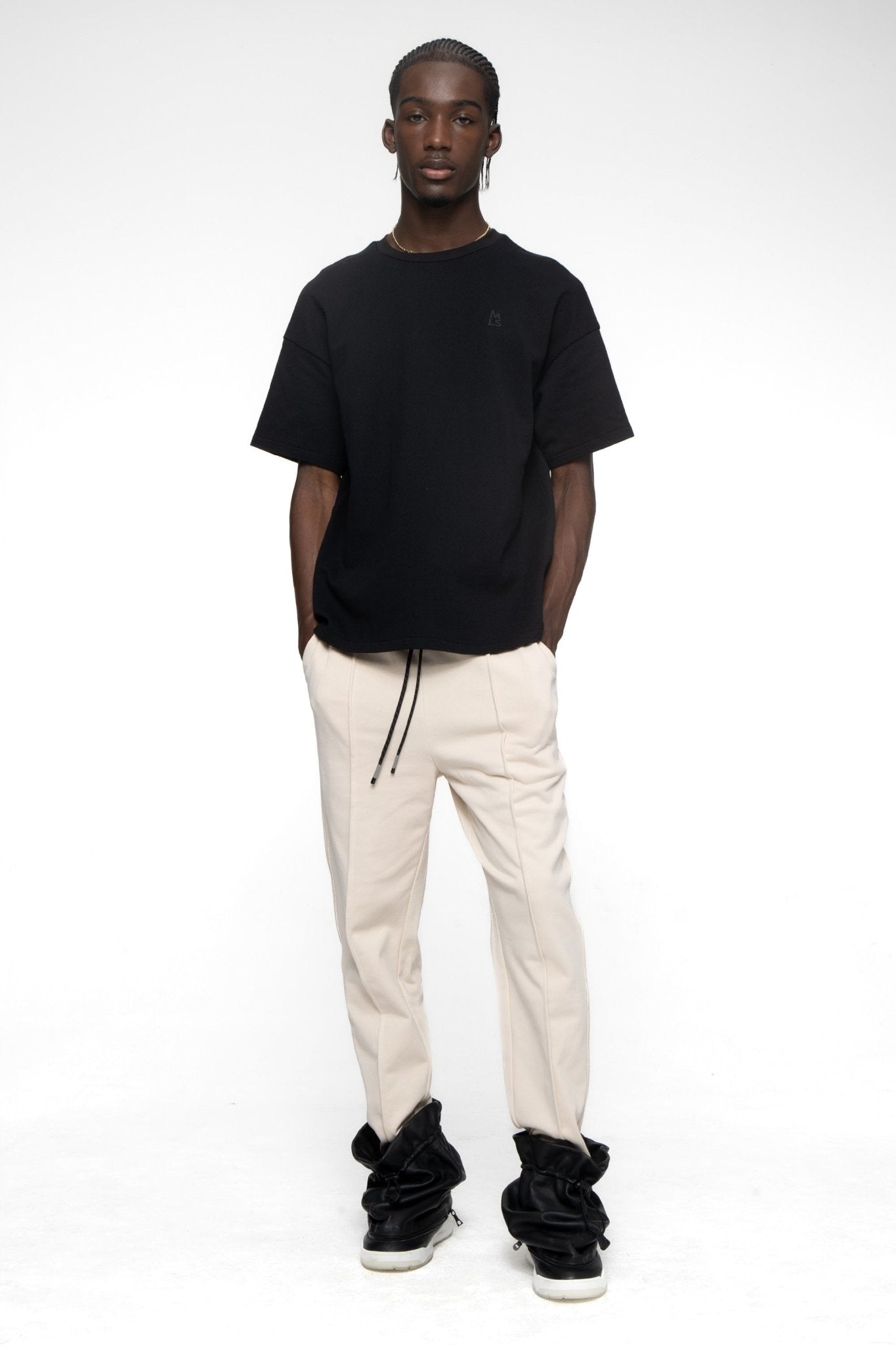 Jacquard Essential Boxy Tee - Magnlens