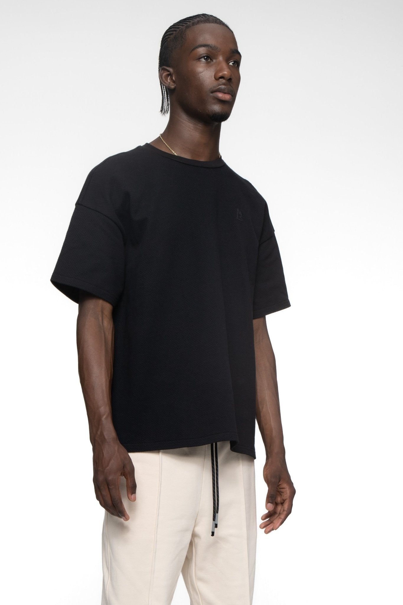 Jacquard Essential Boxy Tee - Magnlens