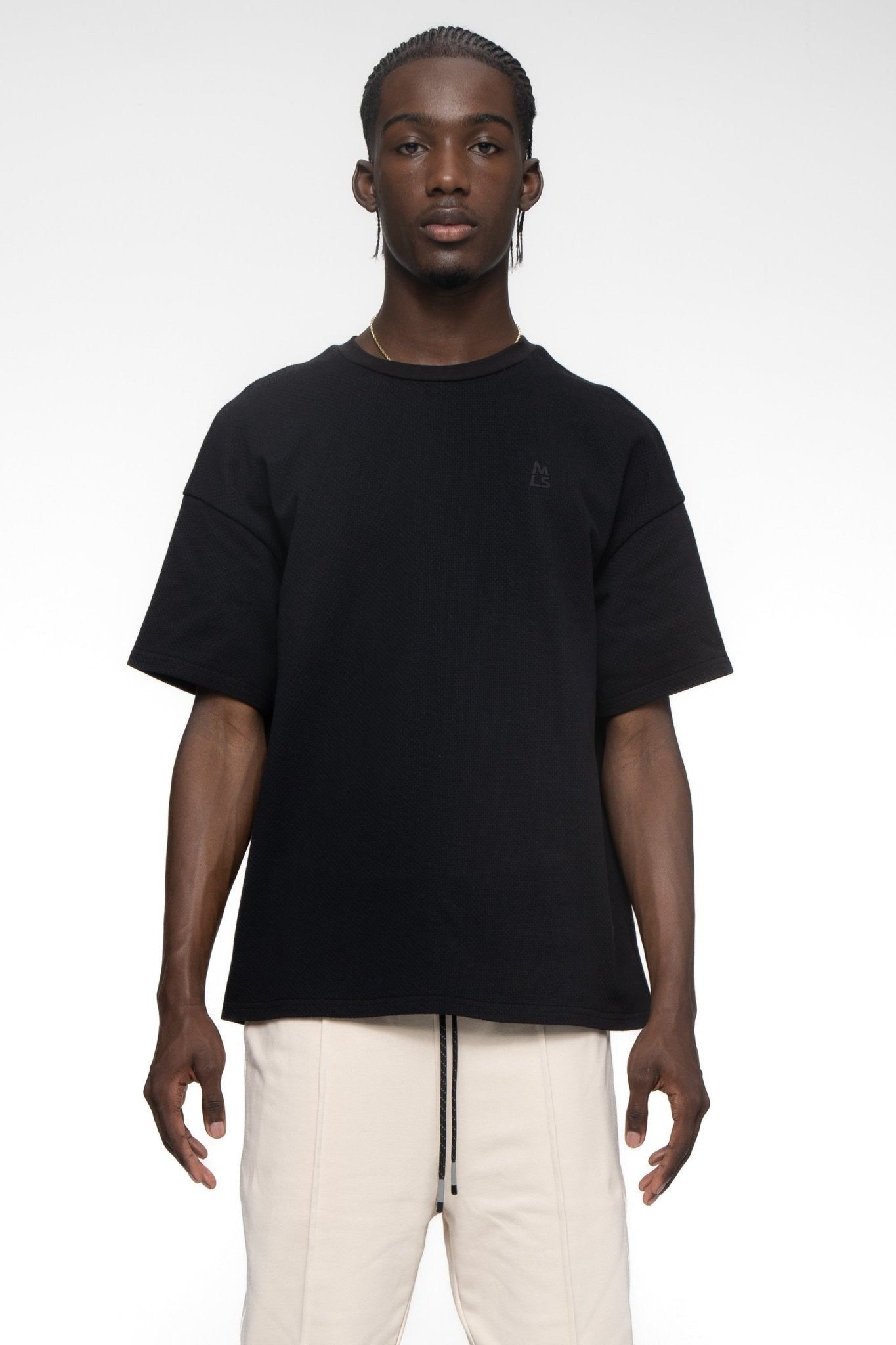 Jacquard Essential Boxy Tee - Magnlens