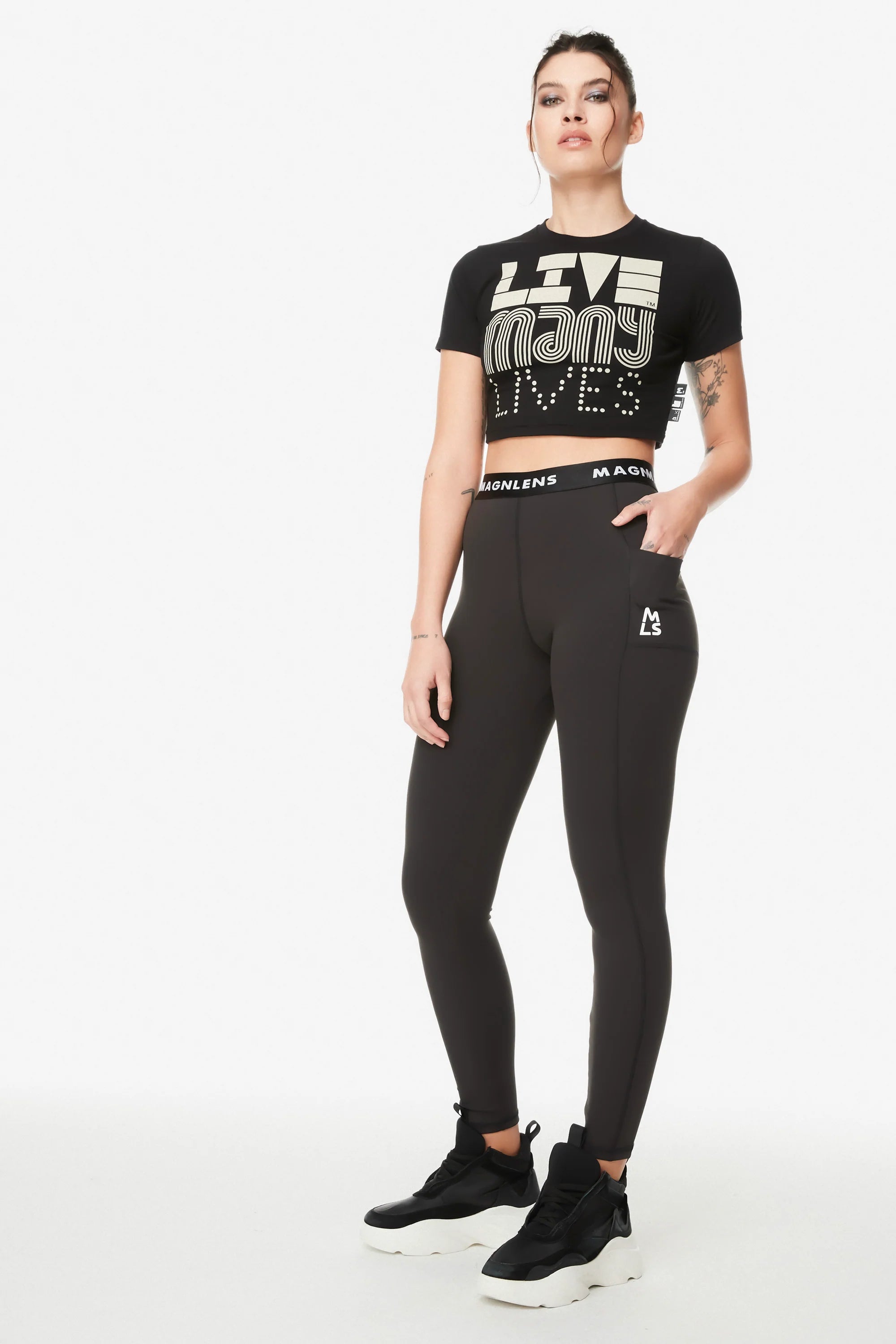 Live Many Lives Micro Tee - Magnlens