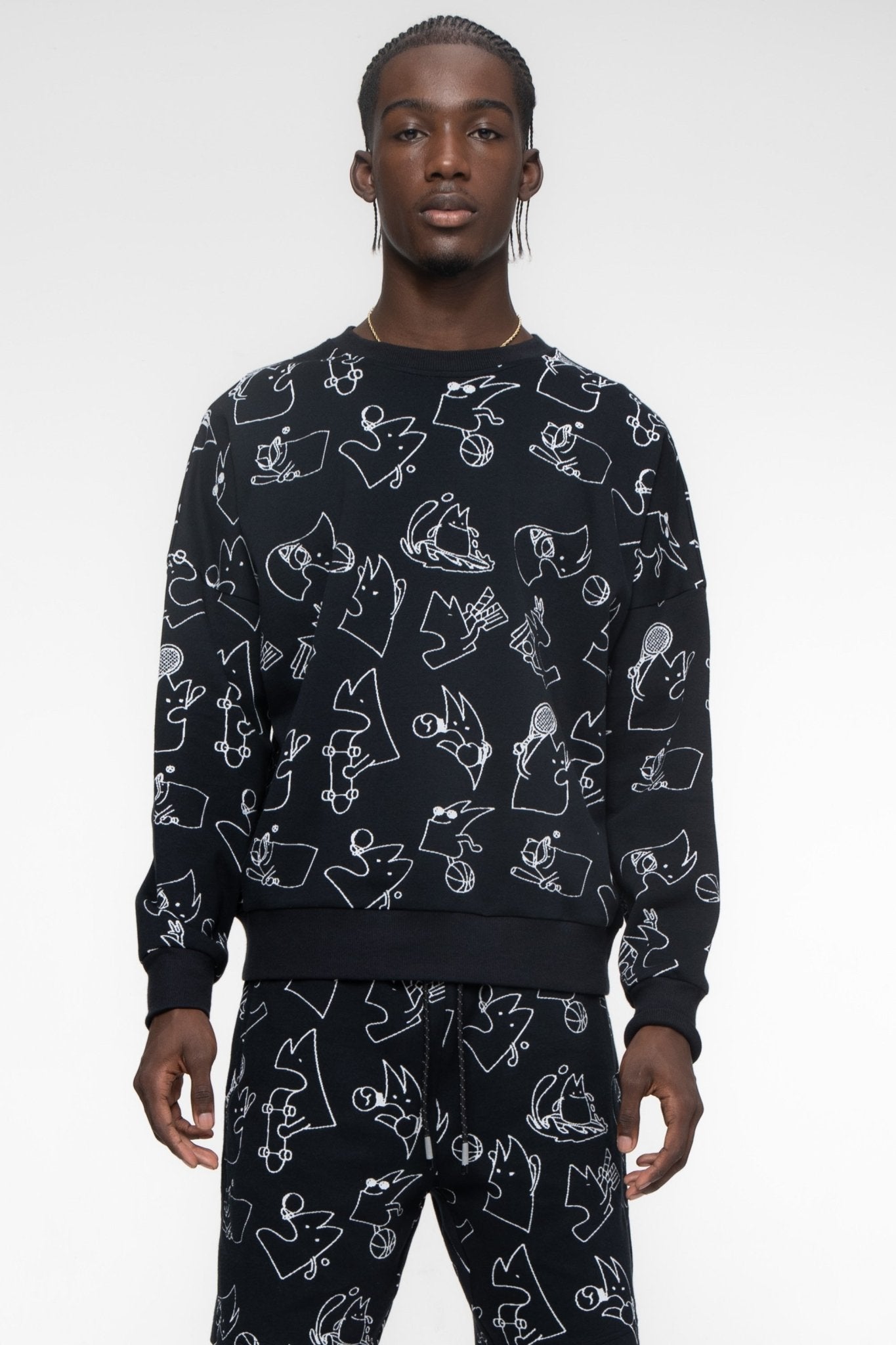The Molos Jacquard Sweatshirt - Magnlens