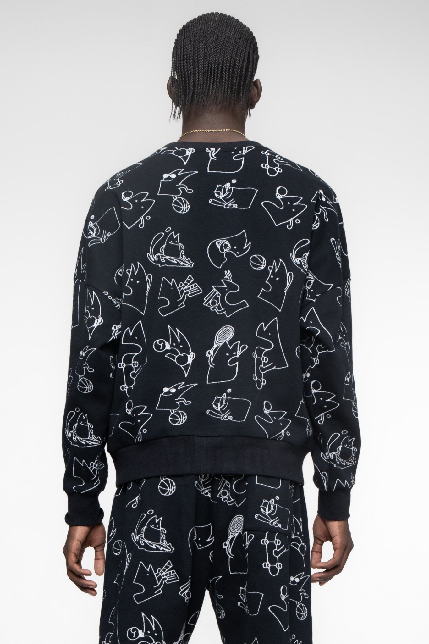The Molos Jacquard Sweatshirt - Magnlens