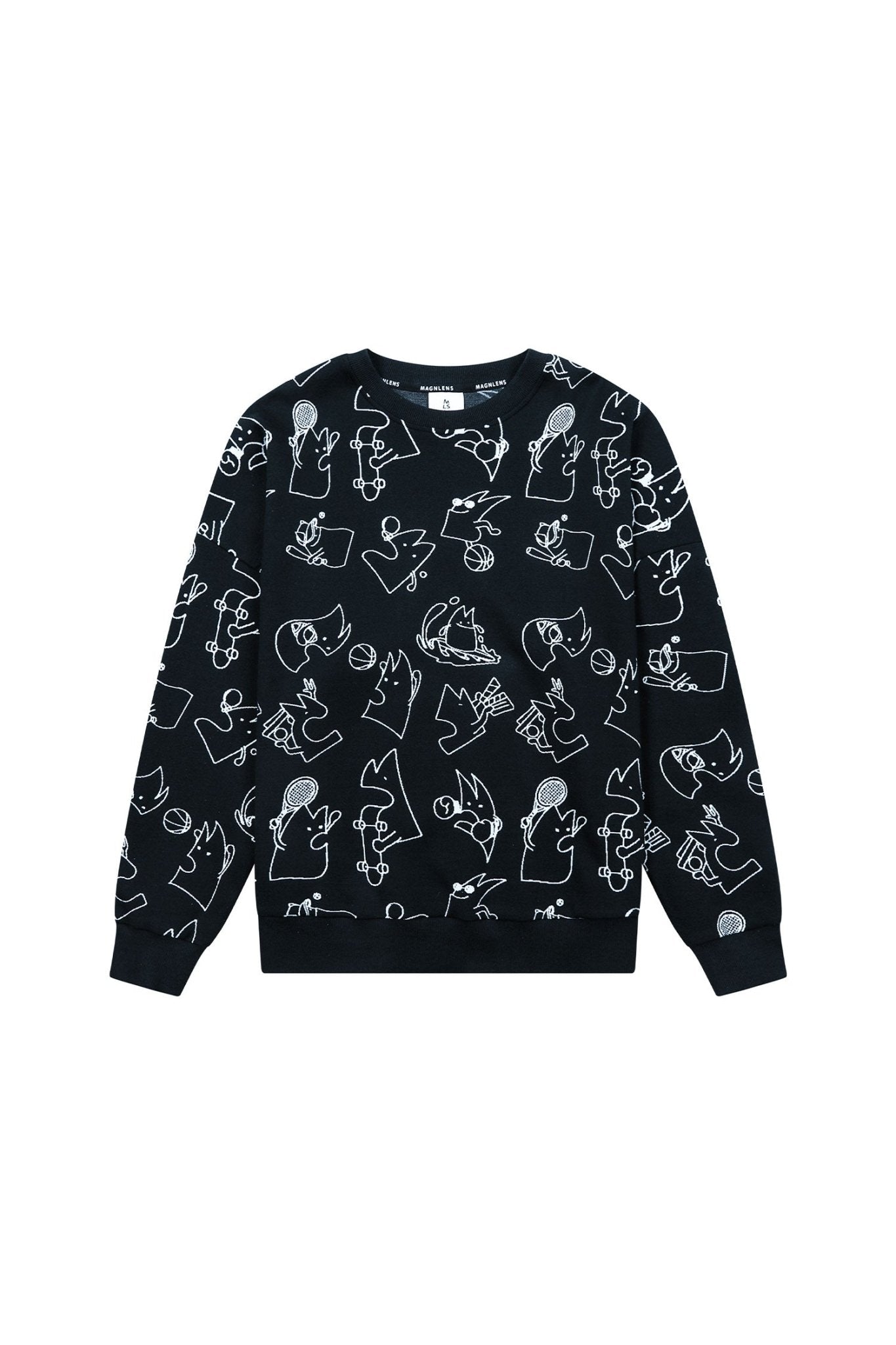 The Molos Jacquard Sweatshirt - Magnlens