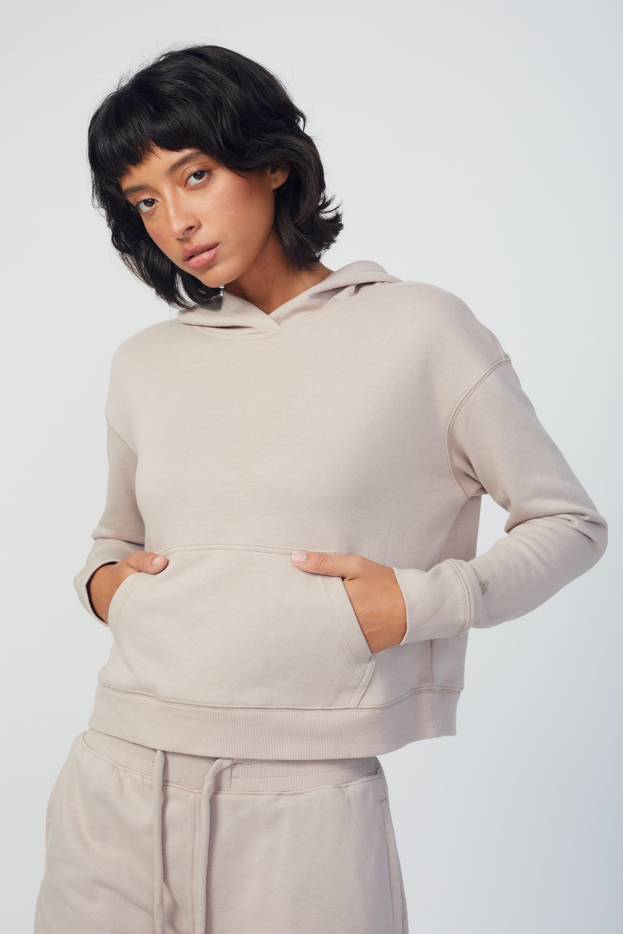 Carlyle Cropped Hoodie