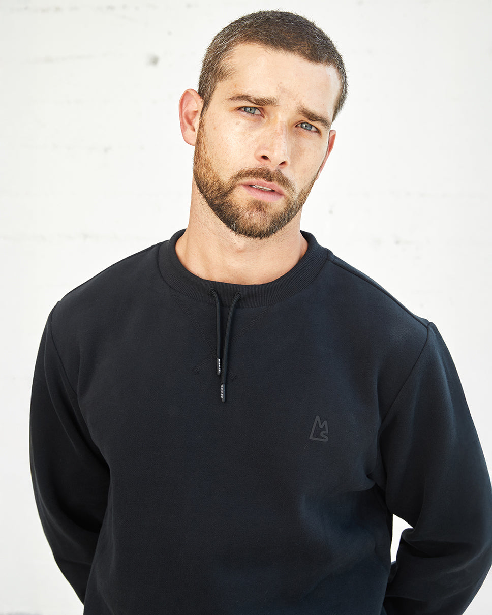 Watts Drawcord Crewneck