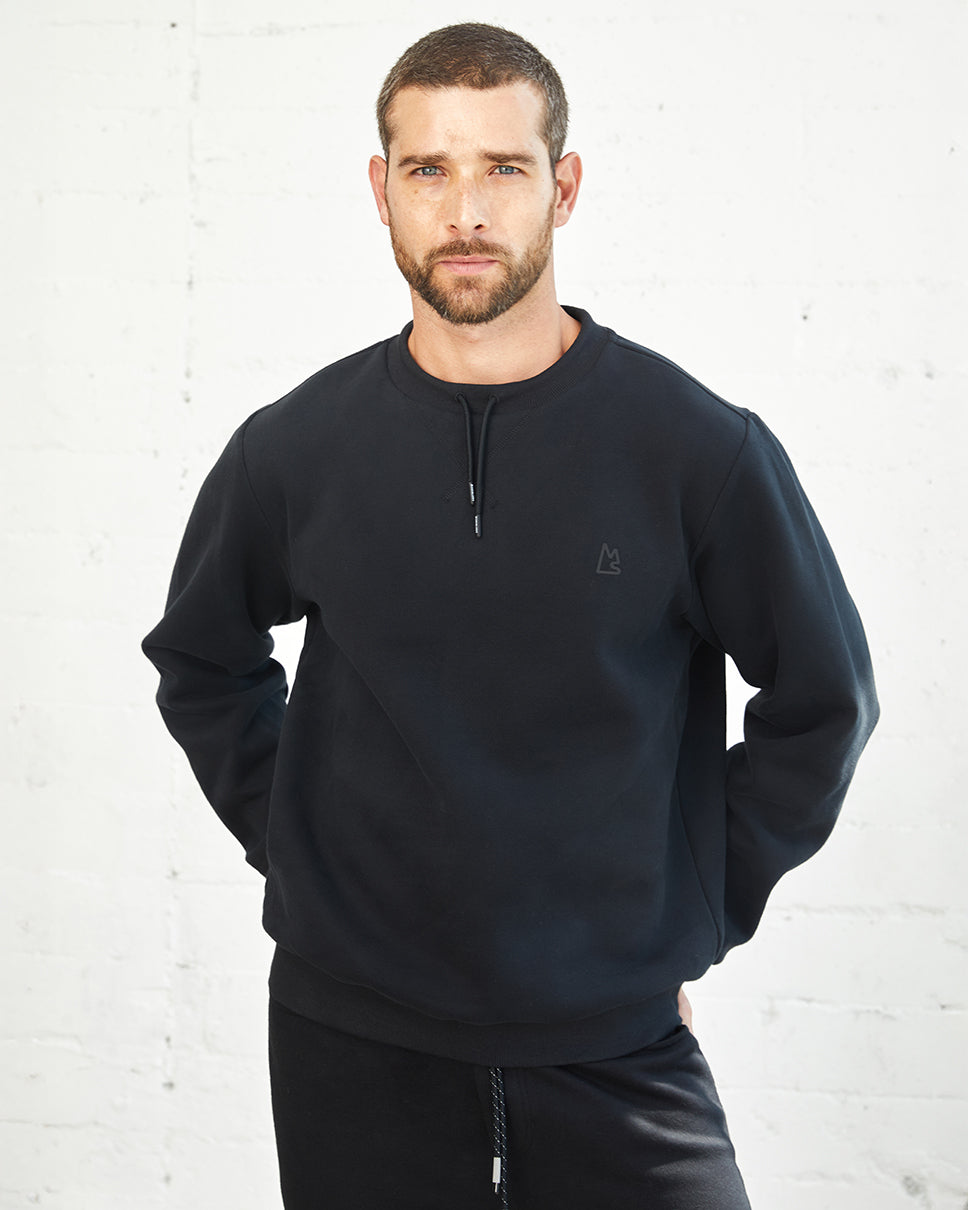 Watts Drawcord Crewneck