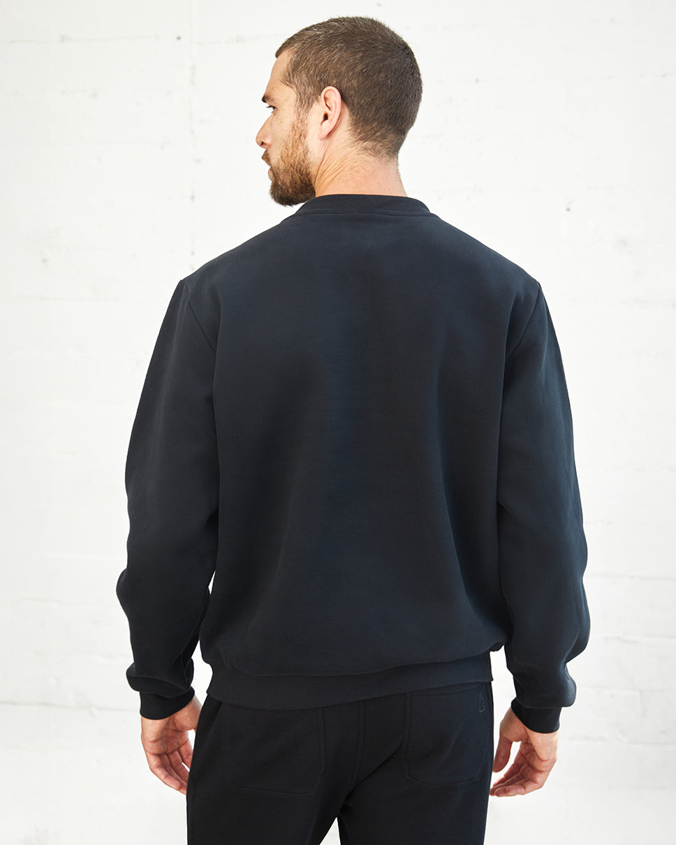 Watts Drawcord Crewneck