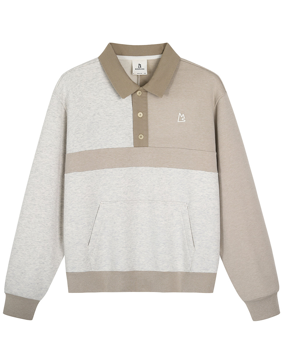 Rugby Color-Blocked Sweatshirt