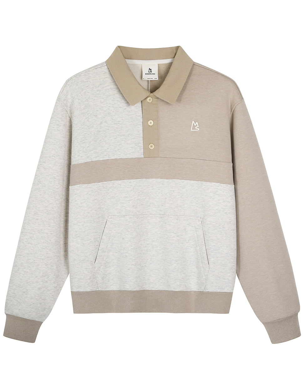 Rugby Color-Blocked Sweatshirt