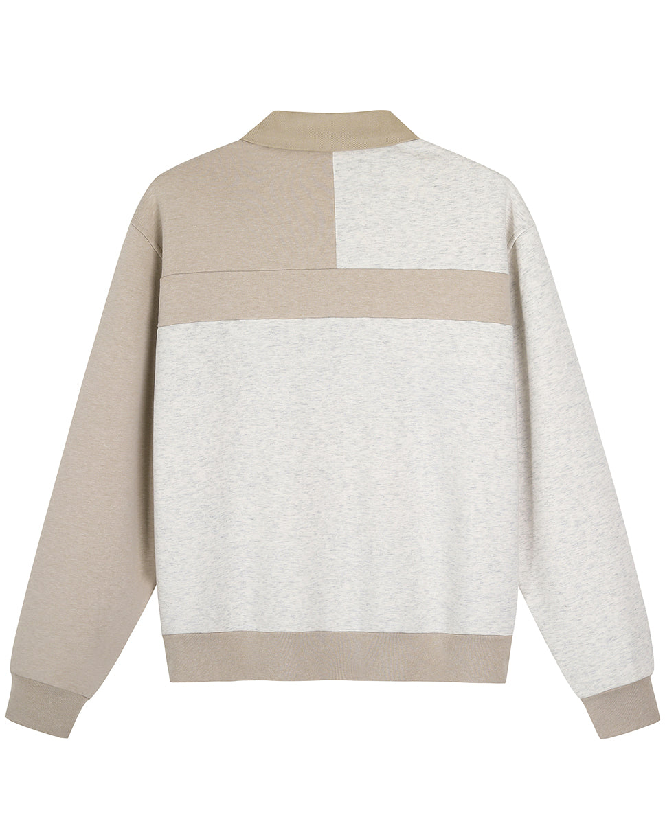 Rugby Color-Blocked Sweatshirt