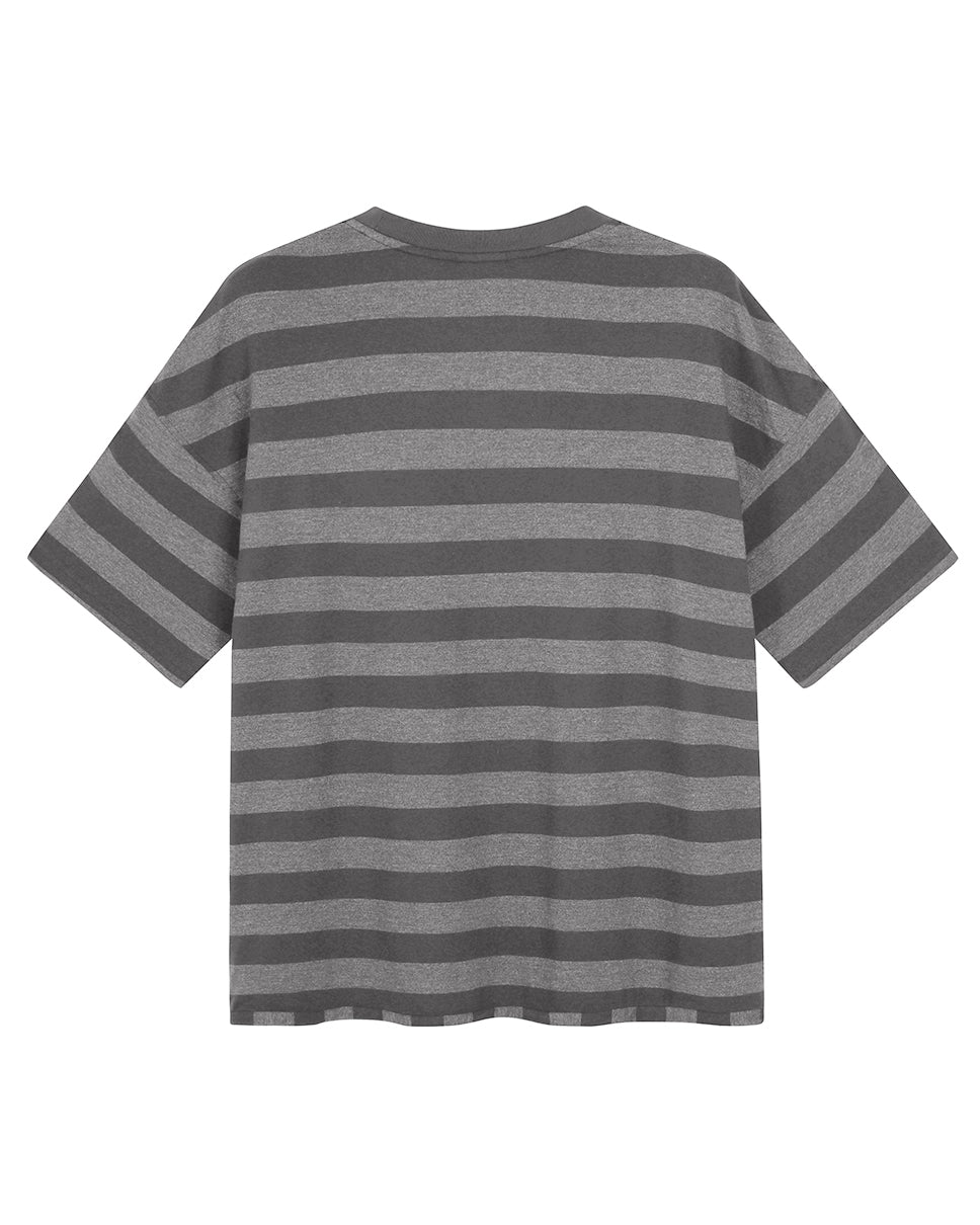 Stripe Boxy Tee