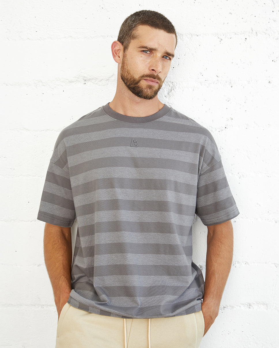 Stripe Boxy Tee