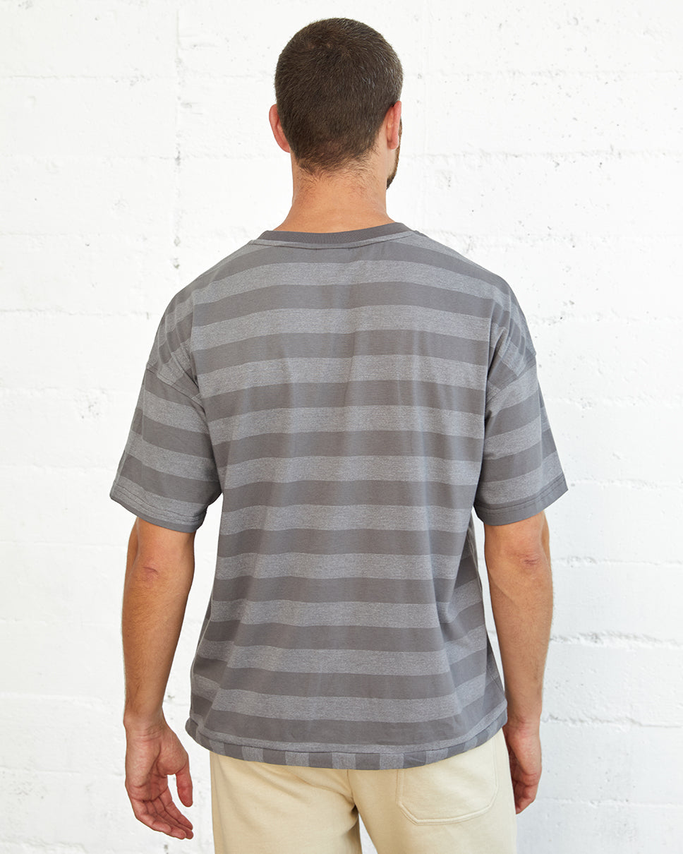 Stripe Boxy Tee