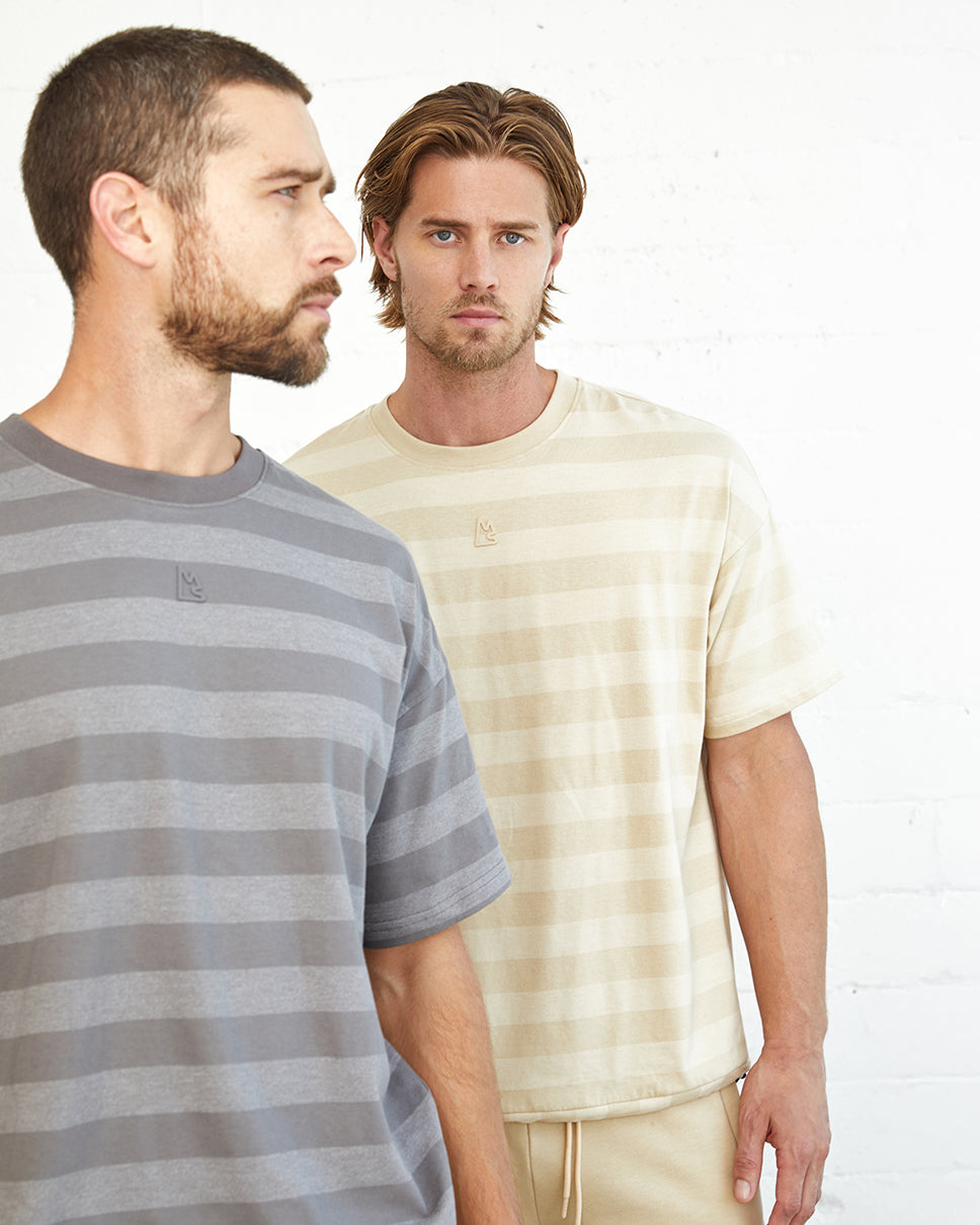 Stripe Boxy Tee