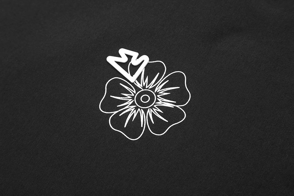 Floral Outline Regular Fit Tee