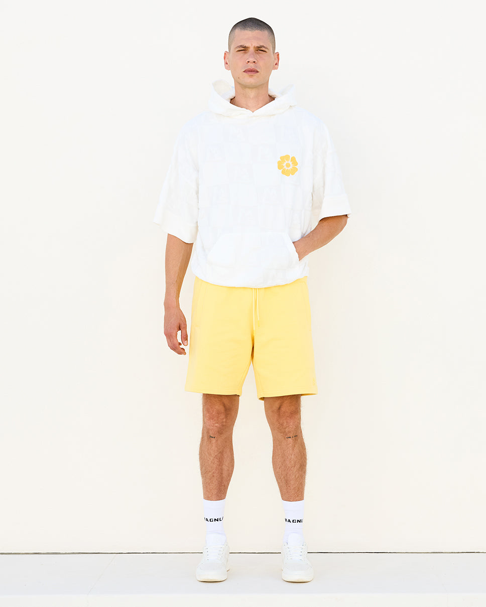Bloom Toweling Short Sleeve Hoodie