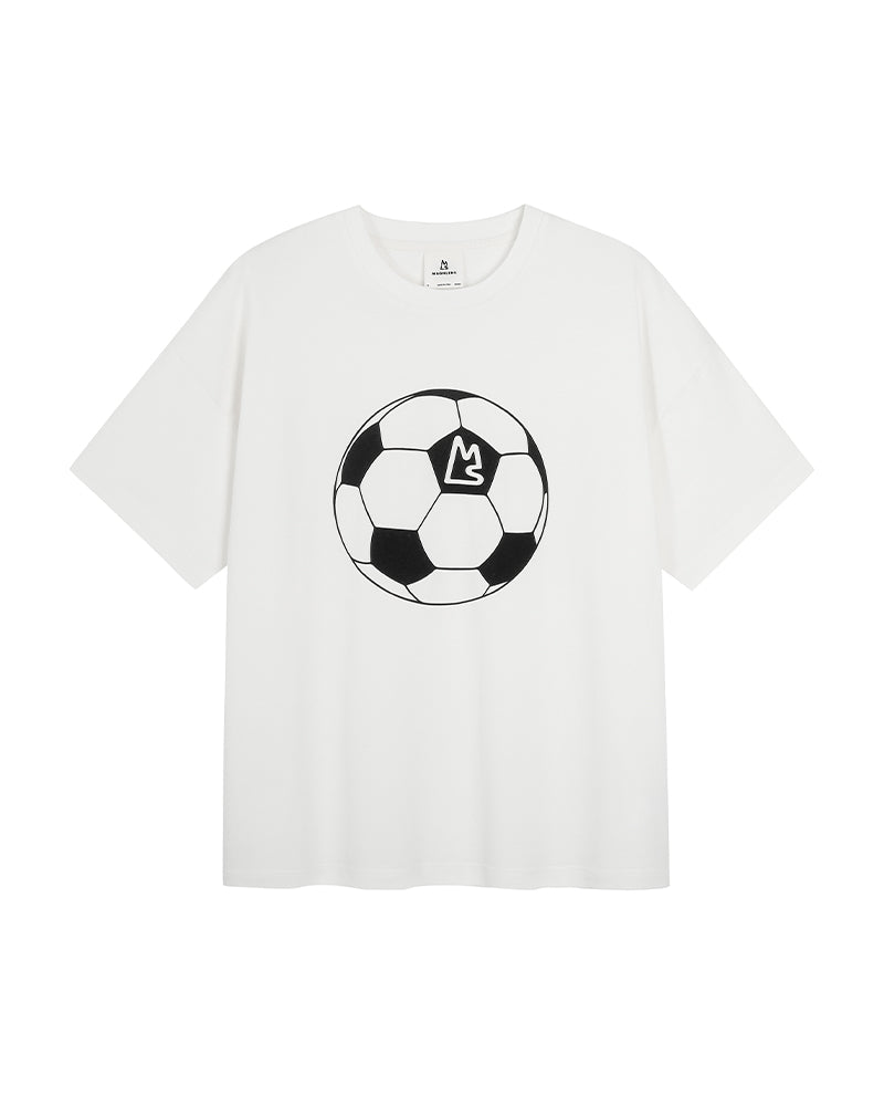 Soccer Ball Boxy Tee