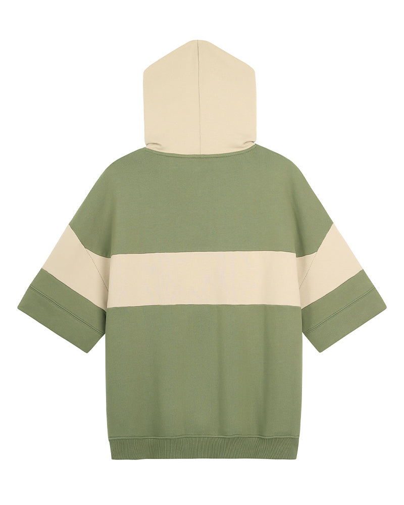 Ross Stripe Short Sleeve Hoodie
