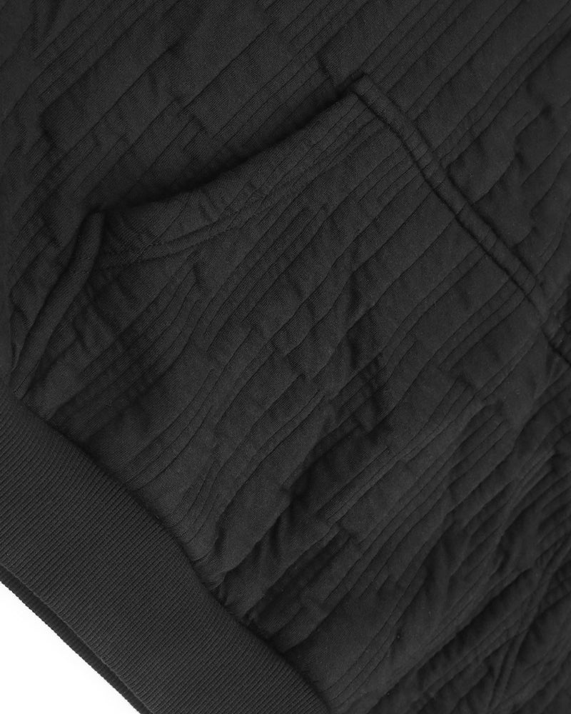 Optic Jacquard Short Sleeve Hoodie