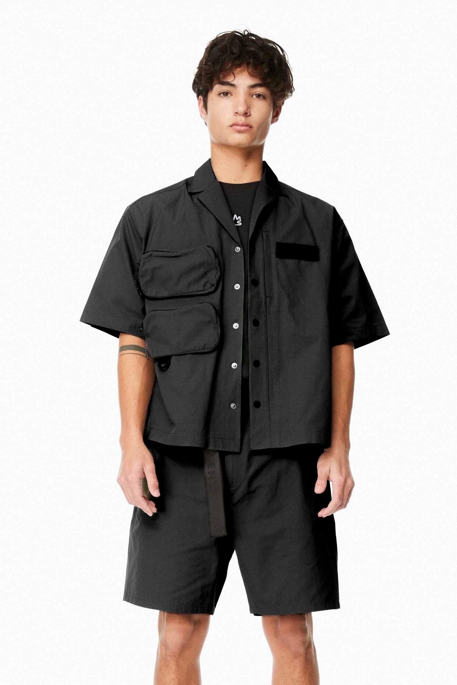 IISE nylon cargo shirt outlet