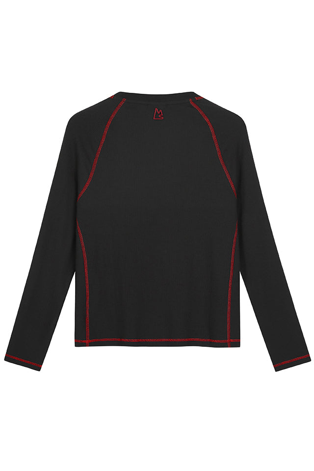 Seismic Ribbed Long Sleeve